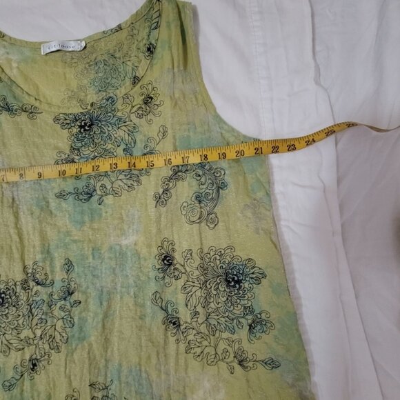 Cut Loose Dress XL Summer Dress Comfortable wrinkle style print - Picture 8 of 13